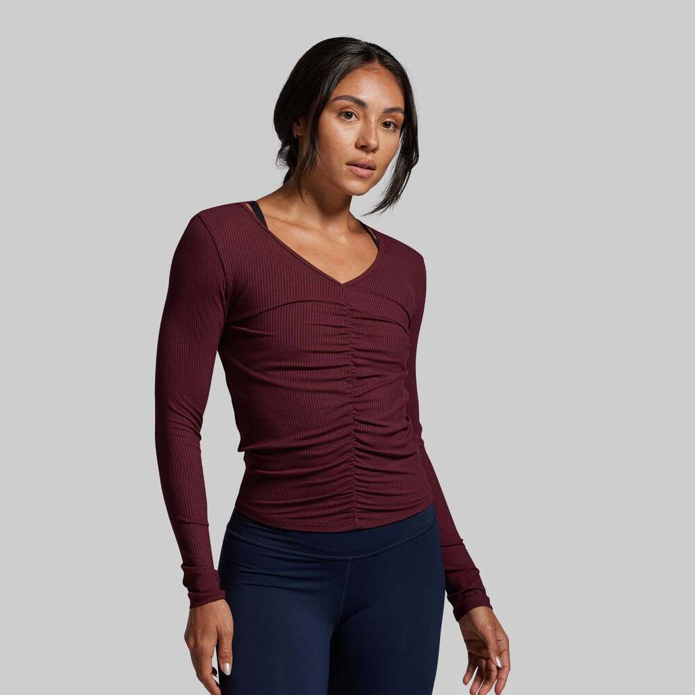 Born Primitive Rise Up Long Sleeve (Fig) Size Large